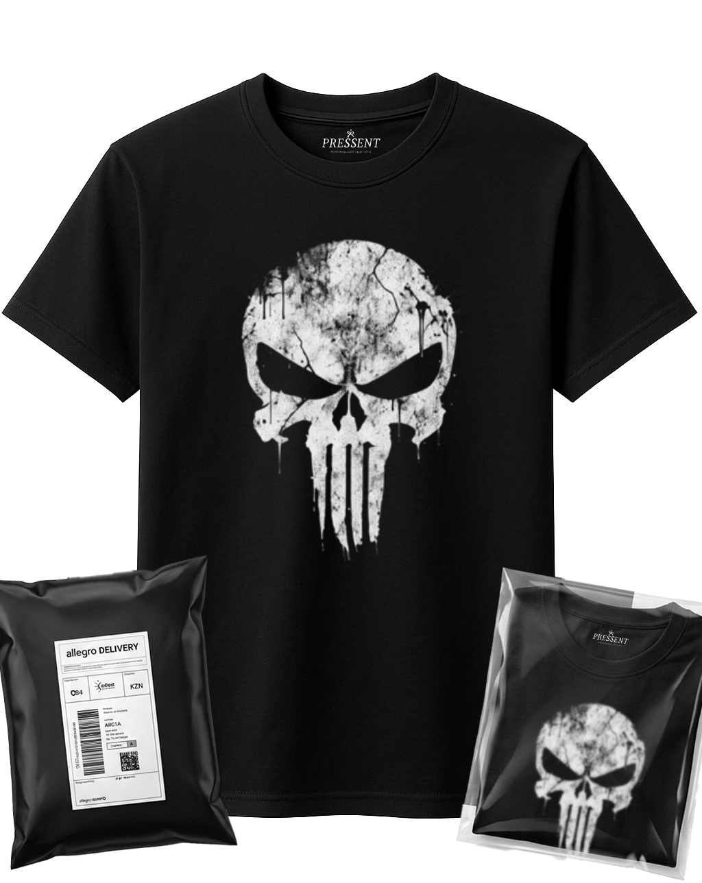 KOSZULKA CZASZKA PUNISHER