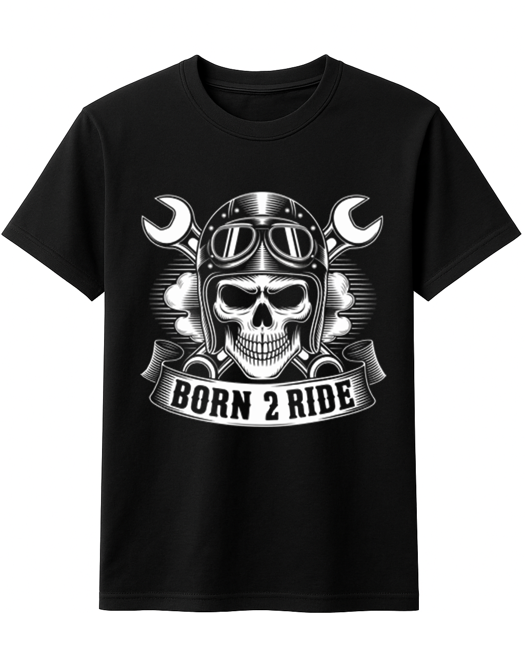 KOSZULKA BORN TO RIDE MOTOCYKL DLA MOTOCYKLISTY