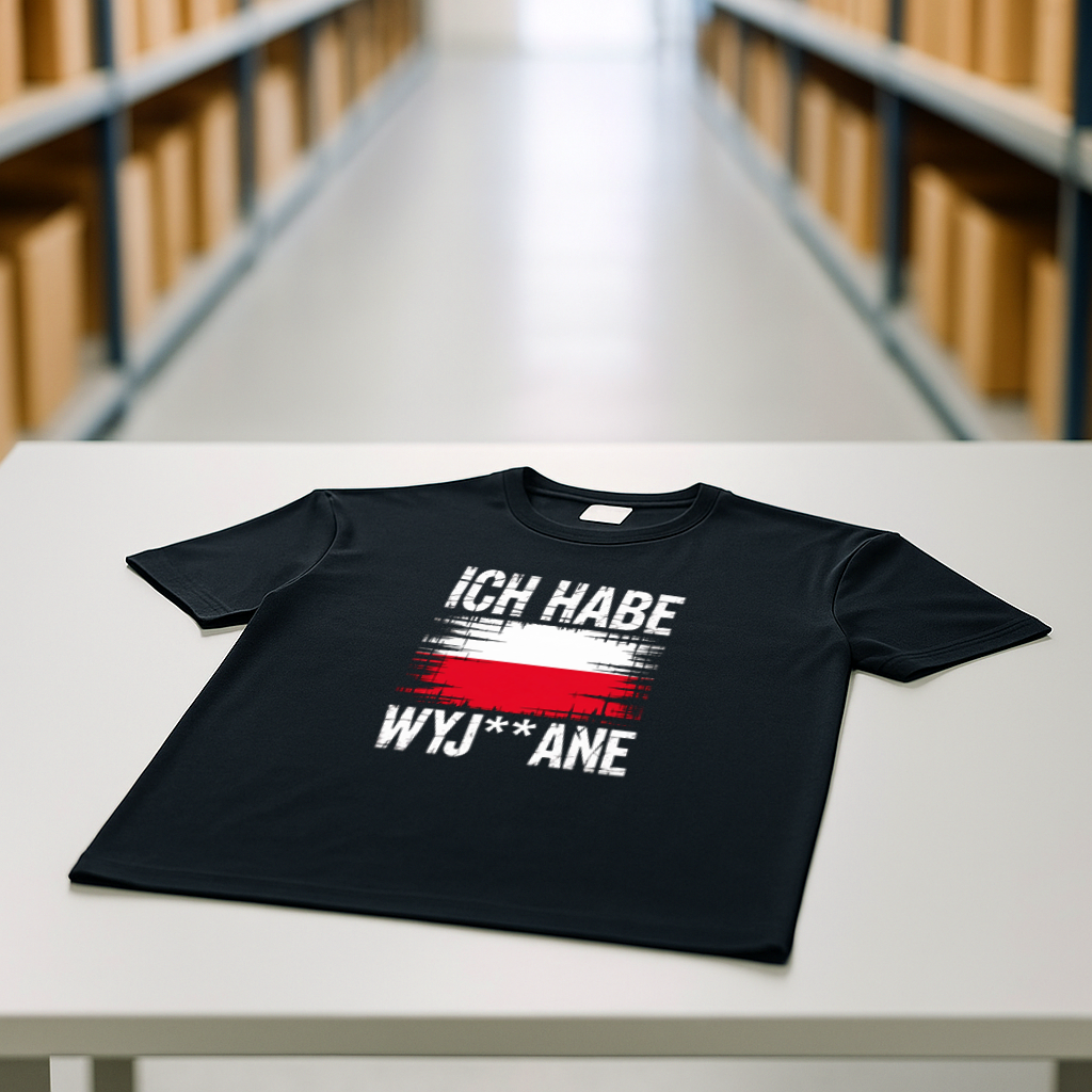 KOSZULKA ICH HABE WY**BANE