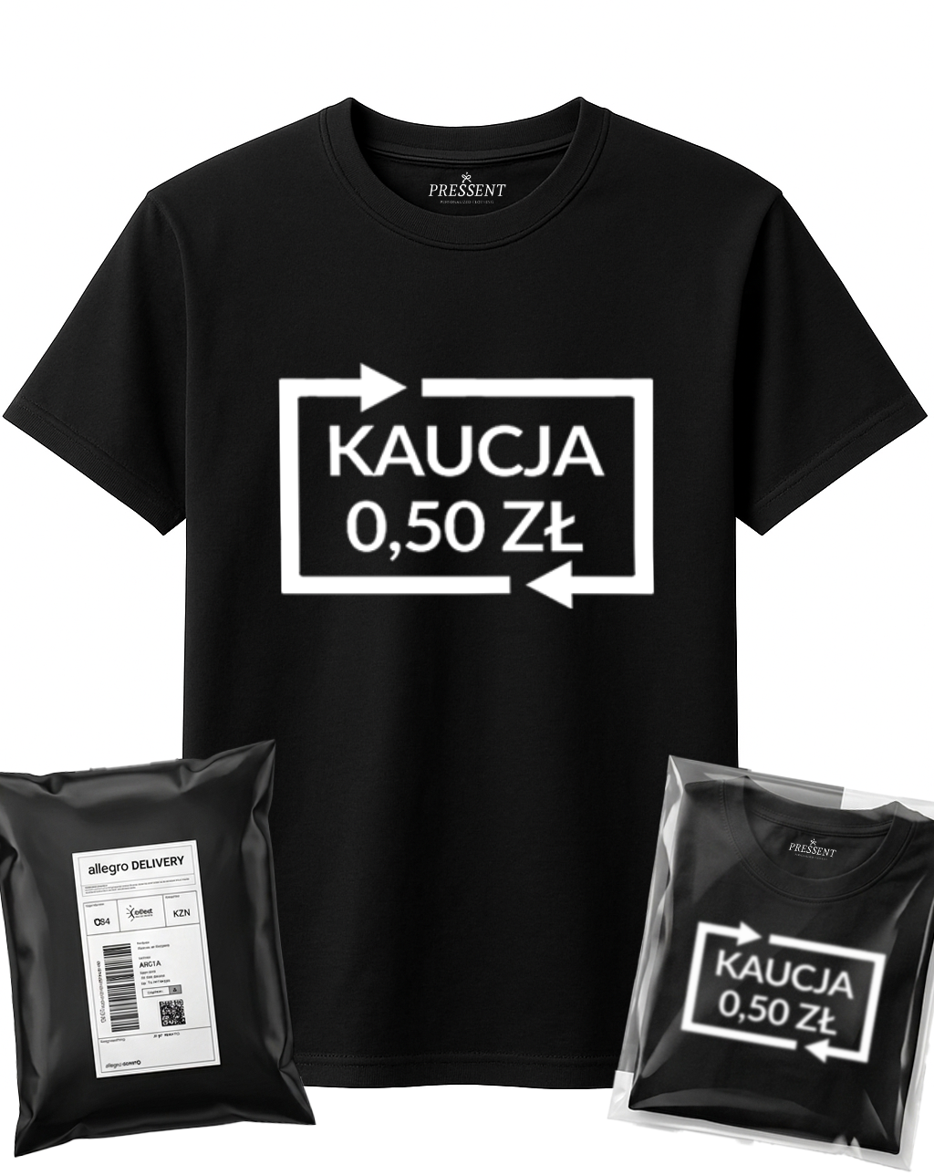 KOSZULKA KAUCJA LOGO