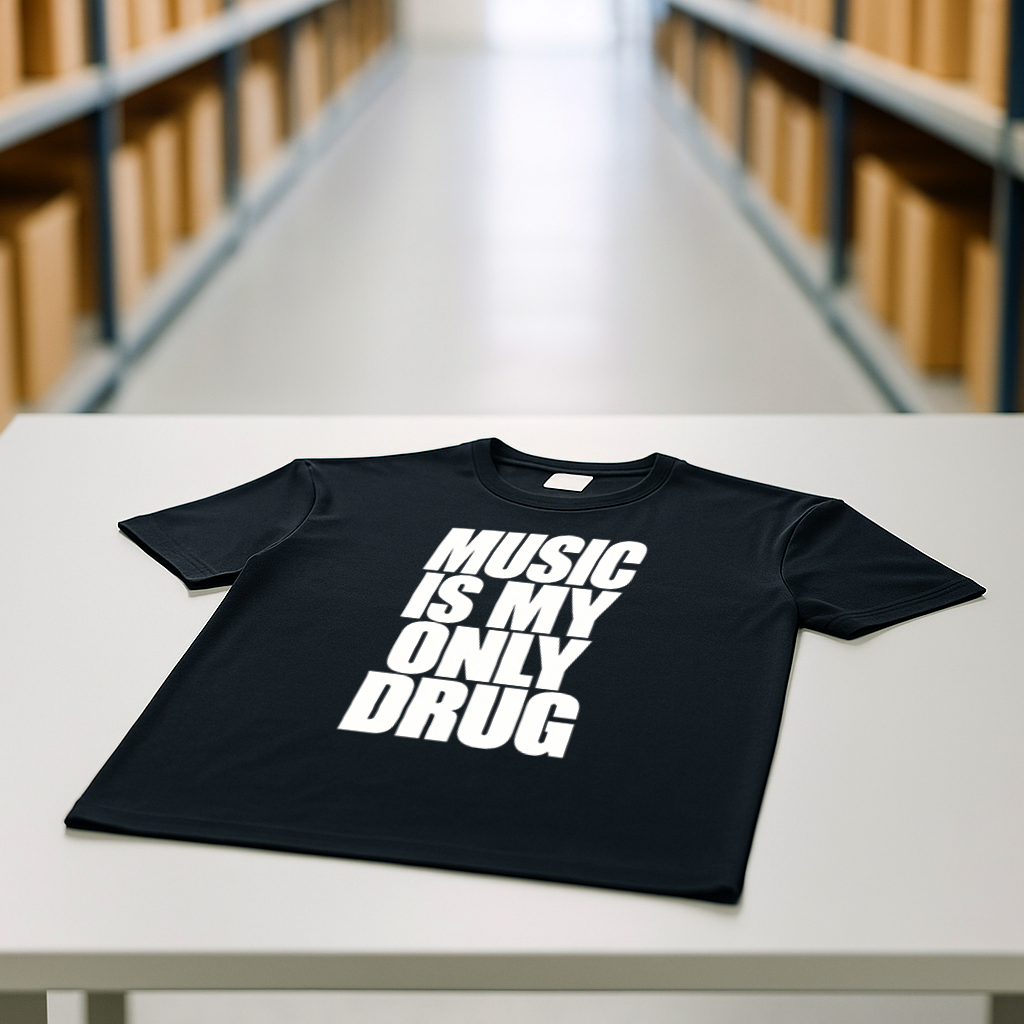 KOSZULKA MUSIC IS MY ONLY DRUG