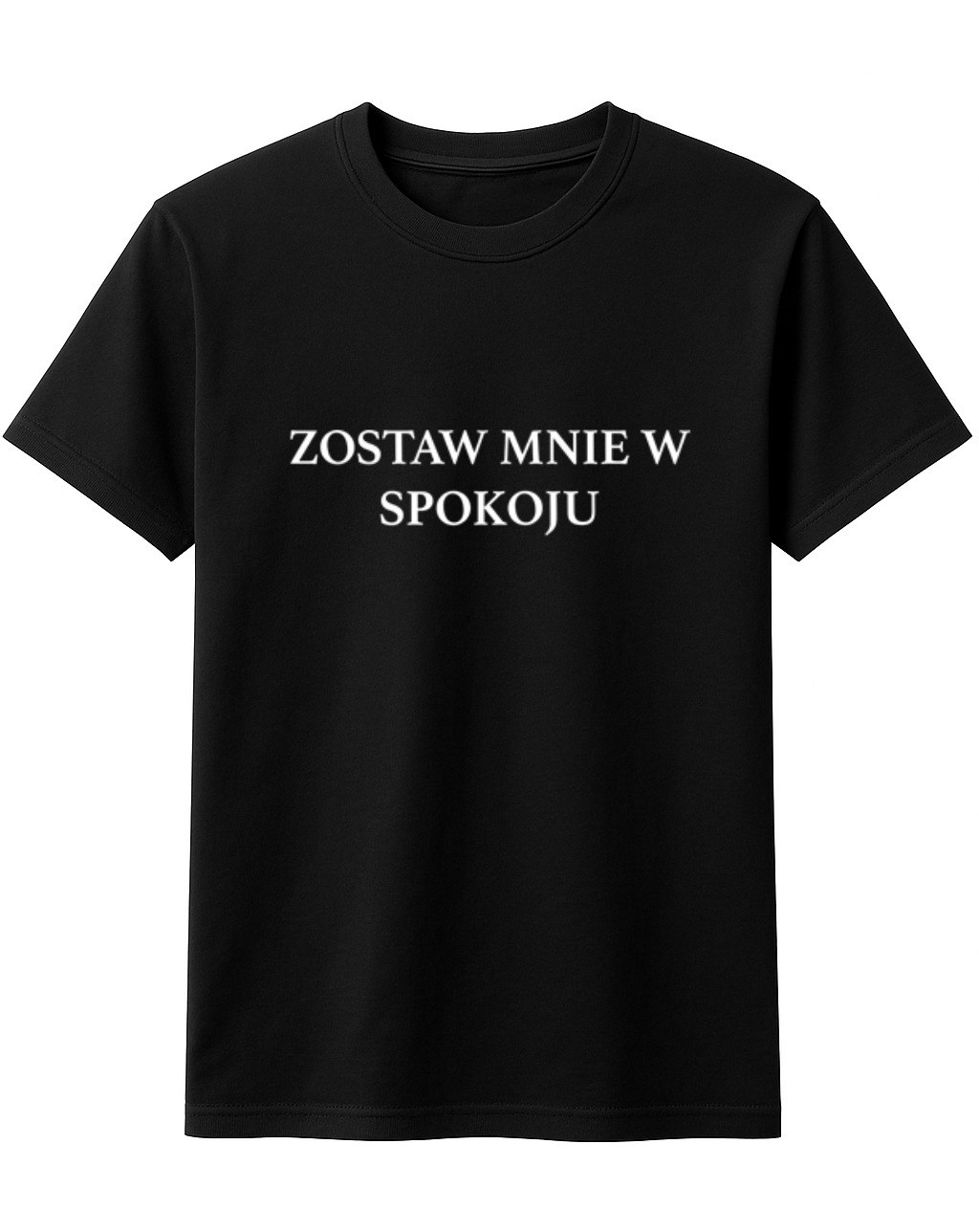 KOSZULKA ZOSTAW MNIE W SPOKOJU ŚMIESZNA